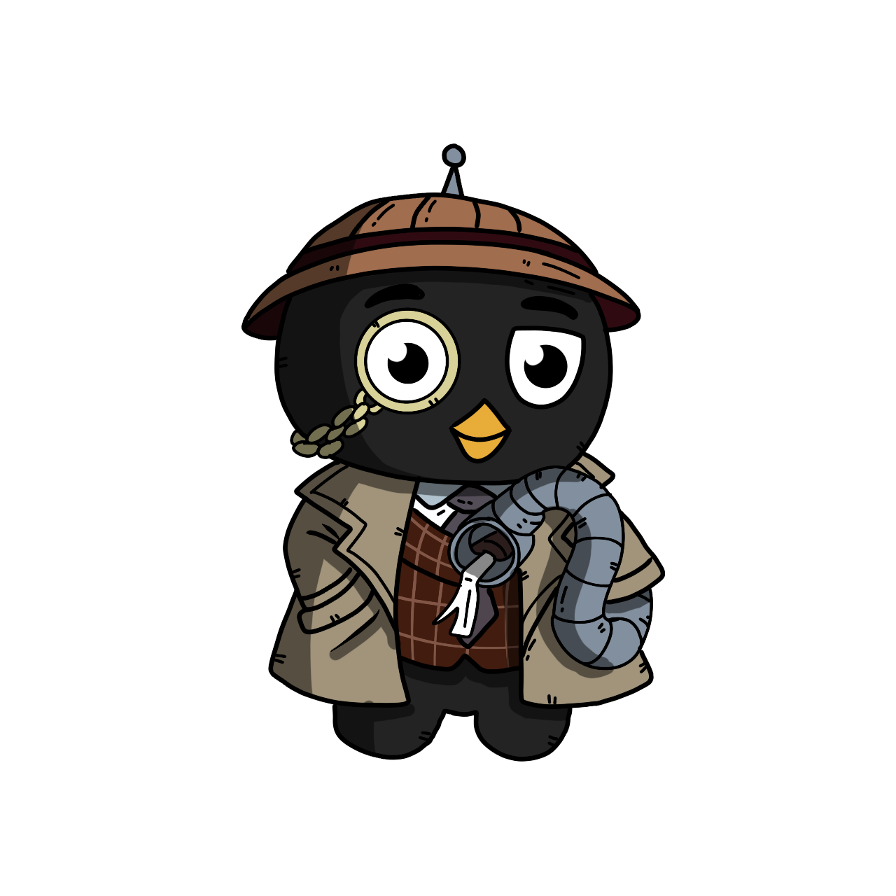 Detective bird